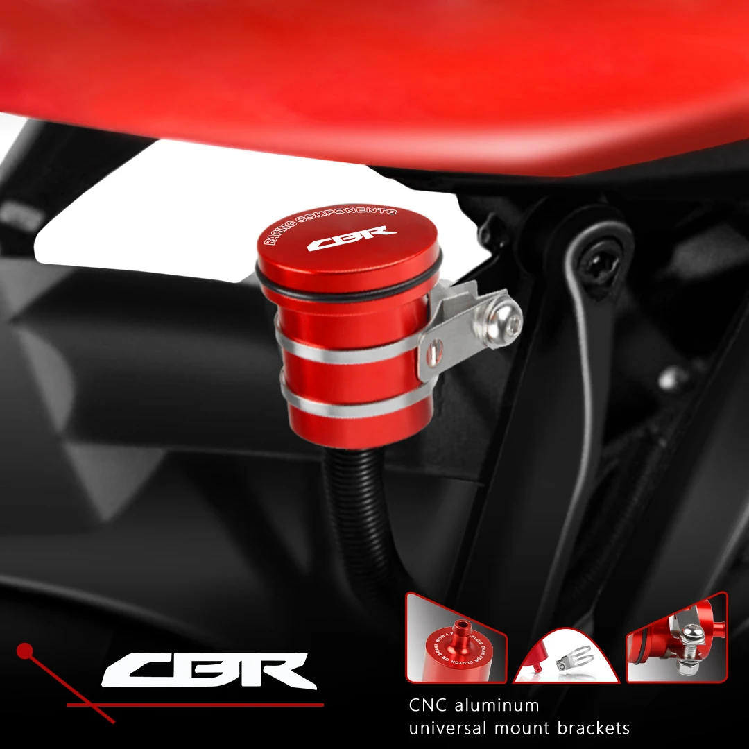 CNC Motorcycle Brake Fluid Reservoir Clutch Cylinder Tank Oil Fluid Cup For HONDA CBR 400 cbr600 CBR900RR CBR250R CBR1000RR
CNC Motorcycle Brake Fluid Reservoir Clutch Cylinder Tank Oil Fluid Cup For HONDA CBR 400 cbr600 CBR900RR CBR250R CBR1000RR