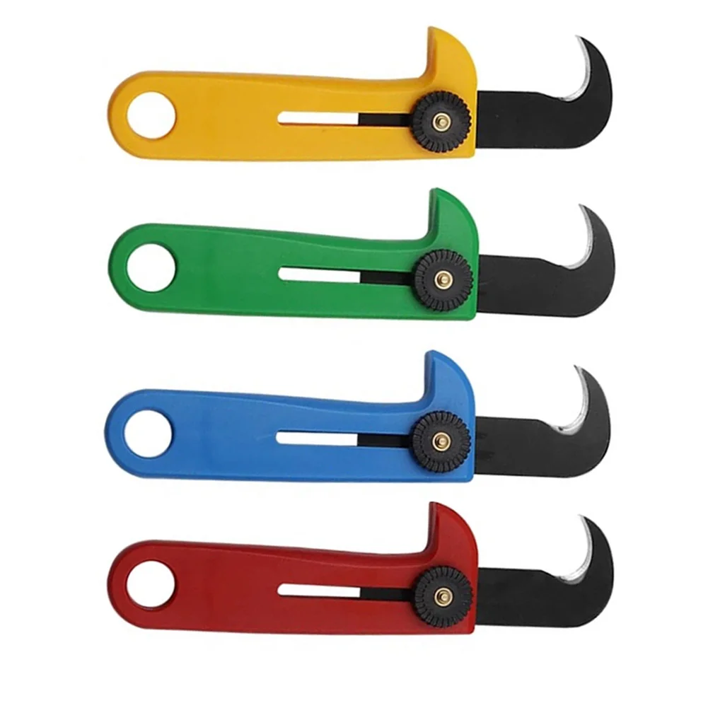 Multi Knife Hook Blade Multipurpose Utility Cutter Box Opener Unpacking Cutting Paper With Keychain Hole Hand Tools
Multi Knife Hook Blade Multipurpose Utility Cutter Box Opener Unpacking Cutting Paper With Keychain Hole Hand Tools