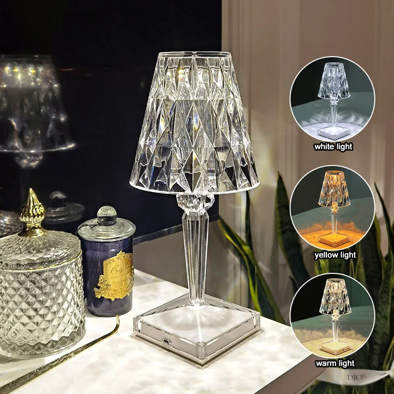 Diamond Crystal Shadow Lamp LED USB Charging Touch Control Light Atmosphere Projection Light Table Desk Light Bedside Decor
Diamond Crystal Shadow Lamp LED USB Charging Touch Control Light Atmosphere Projection Light Table Desk Light Bedside Decor
