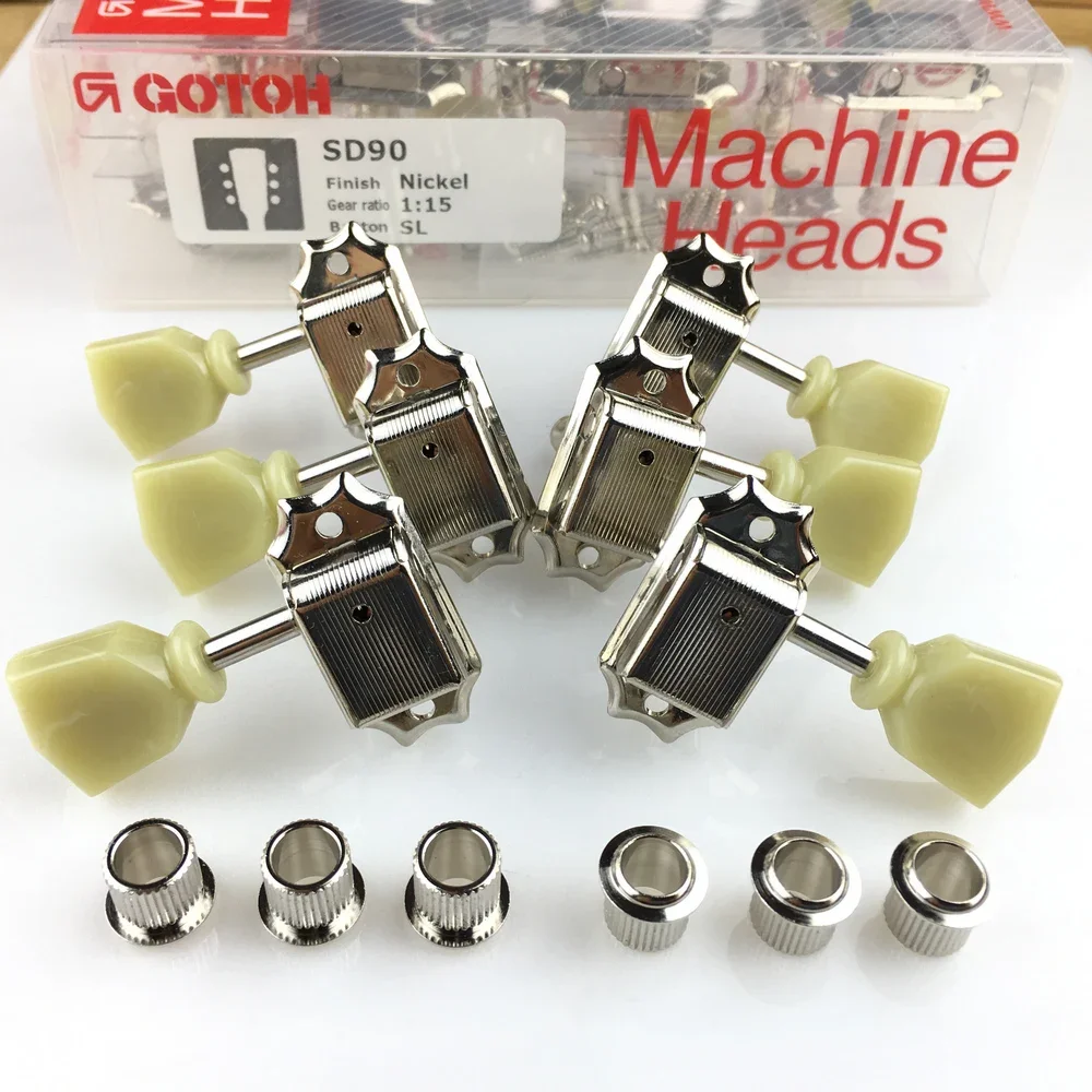 1 комплект оригинальные GOTOH 3R-3L винтажные роскошные колки для электрогитары