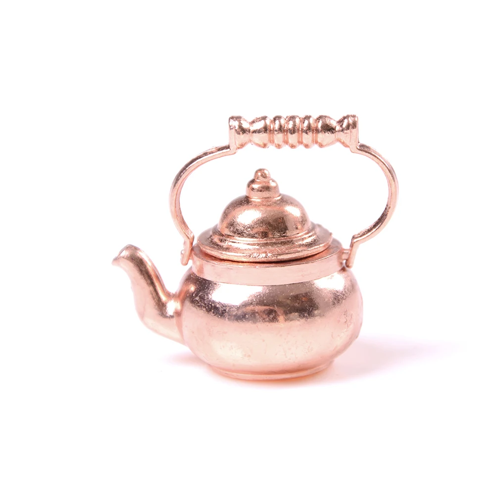Classic Toys Copper Tea Kettle/Tea Pot 1/12 Dollhouse Miniature Pretend Play Furniture Toys for Miniature Kitchen Accessory
Classic Toys Copper Tea Kettle/Tea Pot 1/12 Dollhouse Miniature Pretend Play Furniture Toys for Miniature Kitchen Accessory