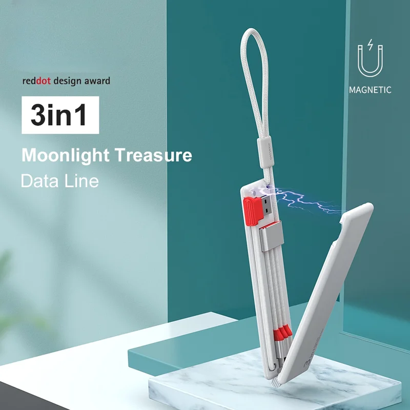 3 in 1 USB Cable Type C Magnetic Box Fast Charging Cord For iPhone 13 12 Pro Max Xiaomi Portable Micro Lightning Charing Cable
3 in 1 USB Cable Type C Magnetic Box Fast Charging Cord For iPhone 13 12 Pro Max Xiaomi Portable Micro Lightning Charing Cable