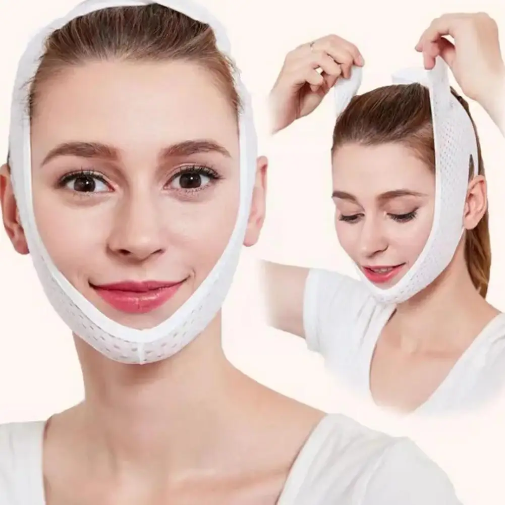 V-Fit Lift Up Belt Thin Neck Mask Sleeping Face-Lift Reduce Face Slimming Double Face Bandage Care Chin Skin Shaper Belt I0M1
V-Fit Lift Up Belt Thin Neck Mask Sleeping Face-Lift Reduce Face Slimming Double Face Bandage Care Chin Skin Shaper Belt I0M1