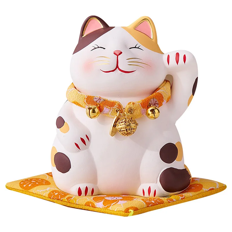 White Golden Cat Shape Table Decor Decorative Lucky Cat Ceramic Porcelain Ornament Decoration for Home
White Golden Cat Shape Table Decor Decorative Lucky Cat Ceramic Porcelain Ornament Decoration for Home