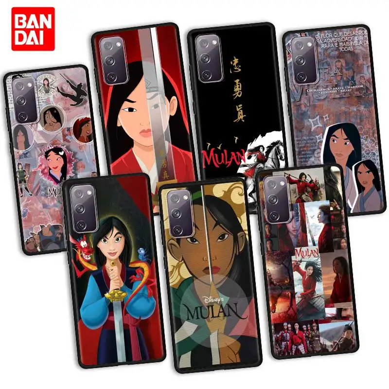 Cartoon Disney Mulan Princess Phone Case for Samsung Galaxy S20 FE S21 S10 S9 Plus Ultra 5G S20fe S21fe S20ultra Cover Silicone
Cartoon Disney Mulan Princess Phone Case for Samsung Galaxy S20 FE S21 S10 S9 Plus Ultra 5G S20fe S21fe S20ultra Cover Silicone