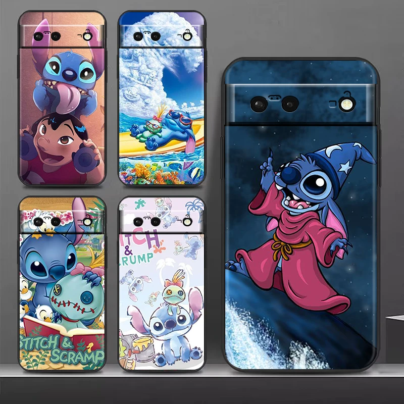 Anime Disney Stitch Cartoon for Google Pixel 8 7 6 Pro 6a 5 5a 4 4a XL 5G Silicone Soft Black Phone Case Cover Shell
Anime Disney Stitch Cartoon for Google Pixel 8 7 6 Pro 6a 5 5a 4 4a XL 5G Silicone Soft Black Phone Case Cover Shell