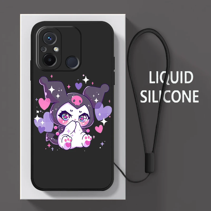 Kawaii Kuromi Melody For Xiaomi Redmi 12C 11 Prime A1 10 10X 9 9A 9T 9AT 8 8A 7 6 Pro 4G 5G Liquid Rope Phone Case Coque Capa
Kawaii Kuromi Melody For Xiaomi Redmi 12C 11 Prime A1 10 10X 9 9A 9T 9AT 8 8A 7 6 Pro 4G 5G Liquid Rope Phone Case Coque Capa