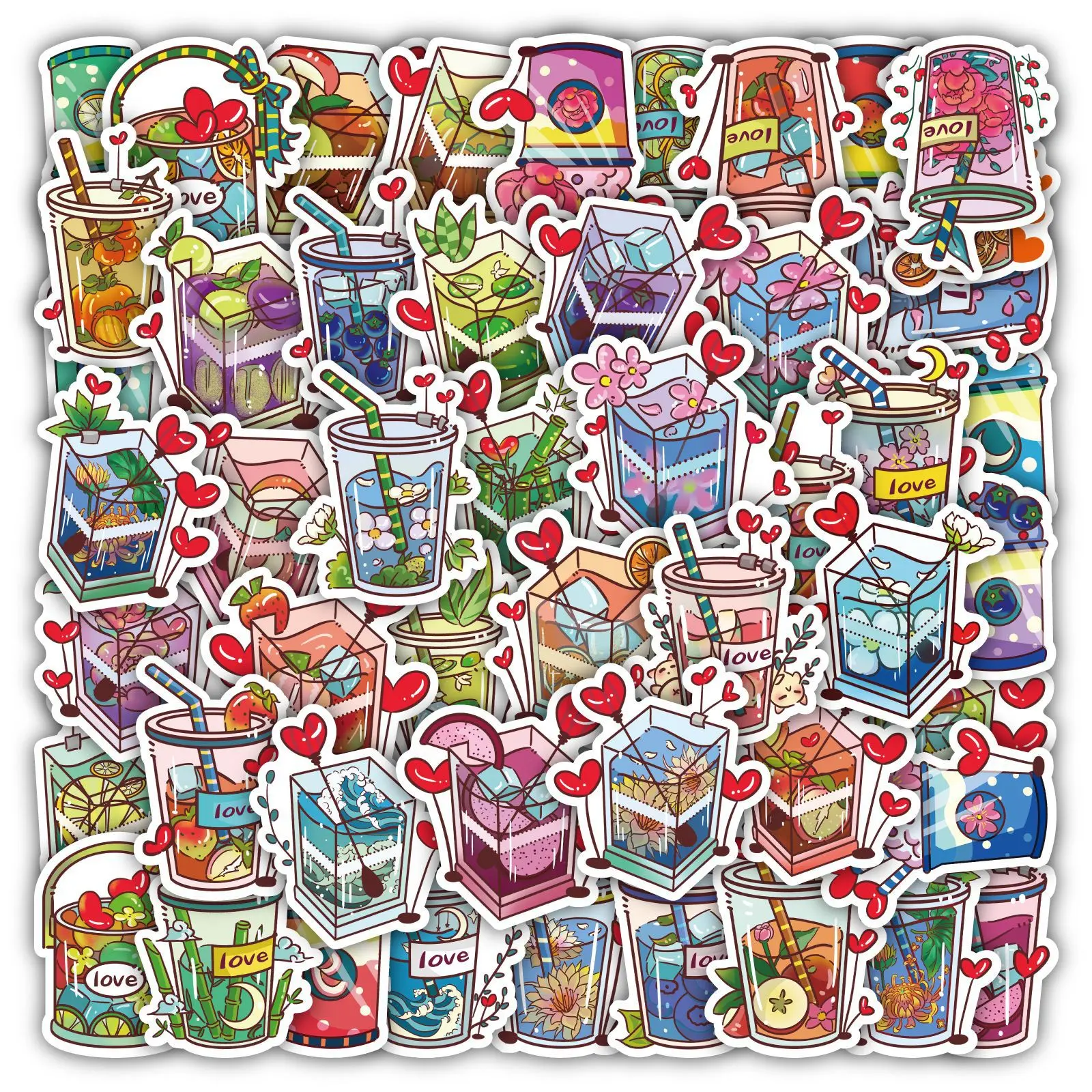 Наклейки с мультяшными напитками на День святого Валентина, 60
Наклейки с мультяшными напитками на День святого Валентина, 60