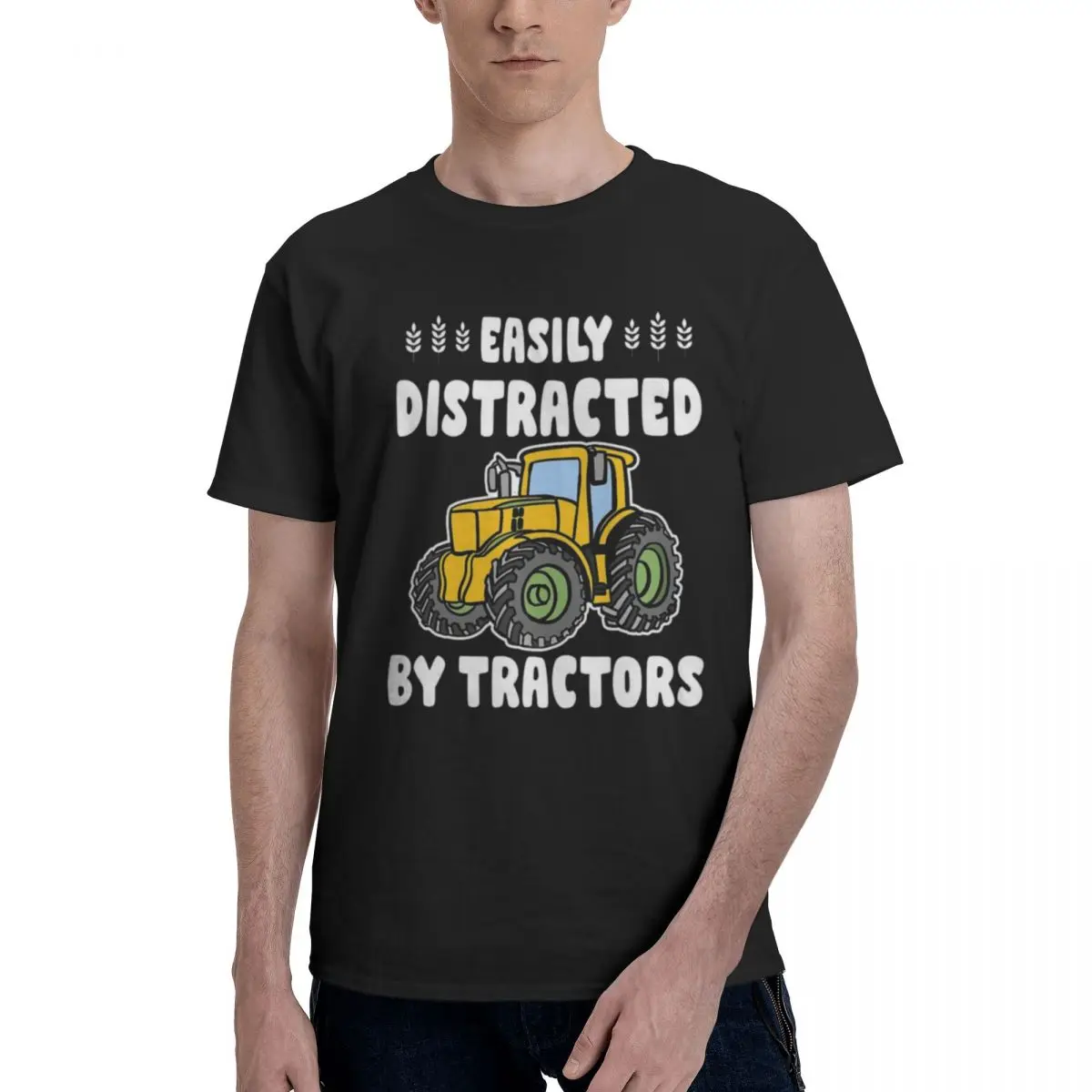 2023 New Arrival Yellow Distracted By Tractors Gift T-Shirt 100% Cotton Tractors Cool TShirt
2023 New Arrival Yellow Distracted By Tractors Gift T-Shirt 100% Cotton Tractors Cool TShirt