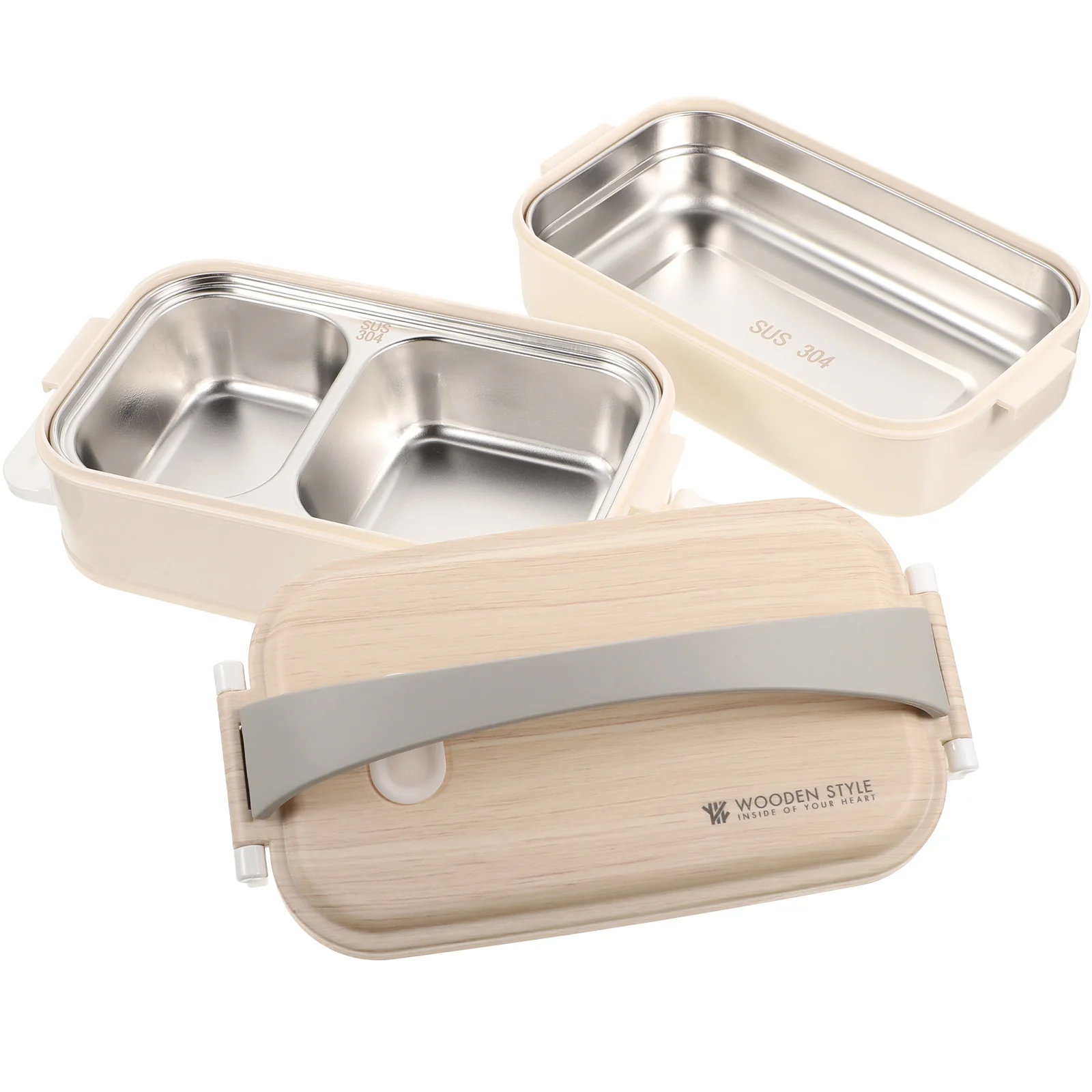 Portable Stainless Steel Bento Box Lasting Double-layer Lunch Container Office Supply
Portable Stainless Steel Bento Box Lasting Double-layer Lunch Container Office Supply