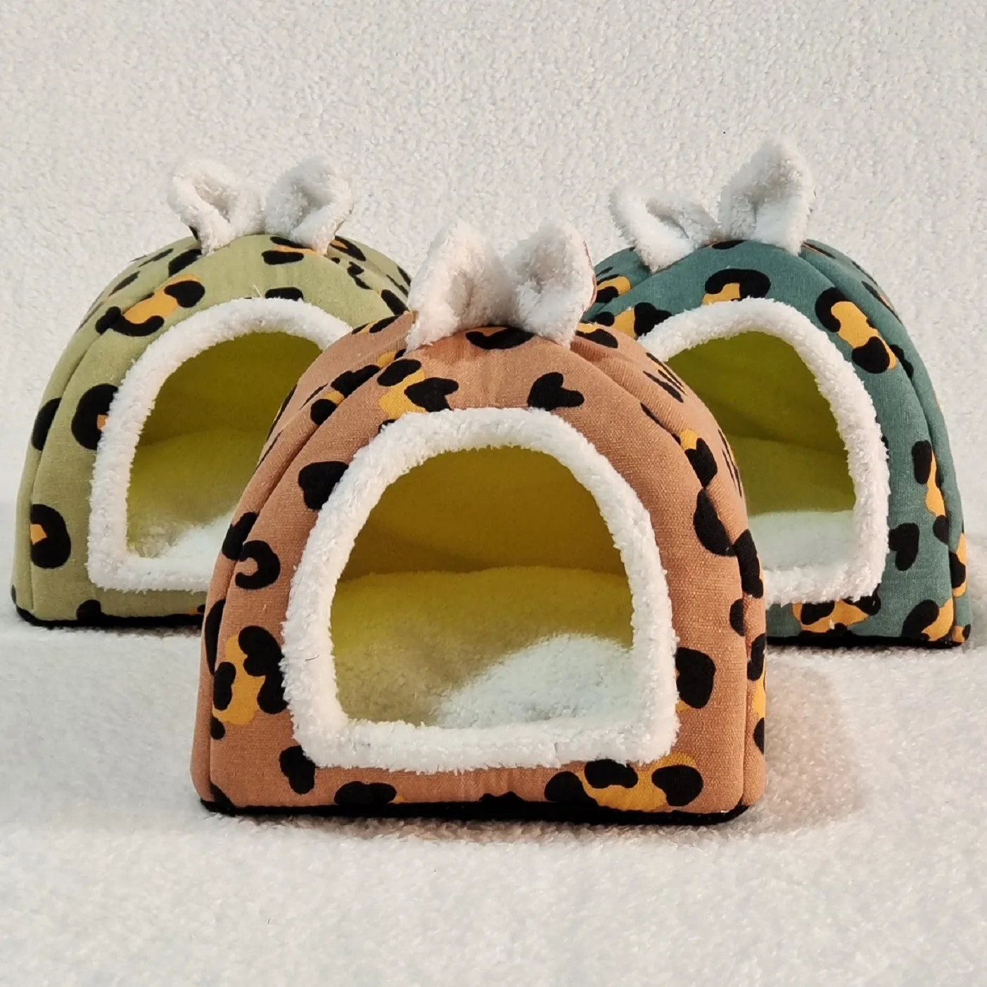 Dog Bed Dog House Kennel Soft Pet Bed Tent Indoor Enclosed Warm Plush Sleeping Nest Basket with Removable Cushion Dog Supplies
Dog Bed Dog House Kennel Soft Pet Bed Tent Indoor Enclosed Warm Plush Sleeping Nest Basket with Removable Cushion Dog Supplies