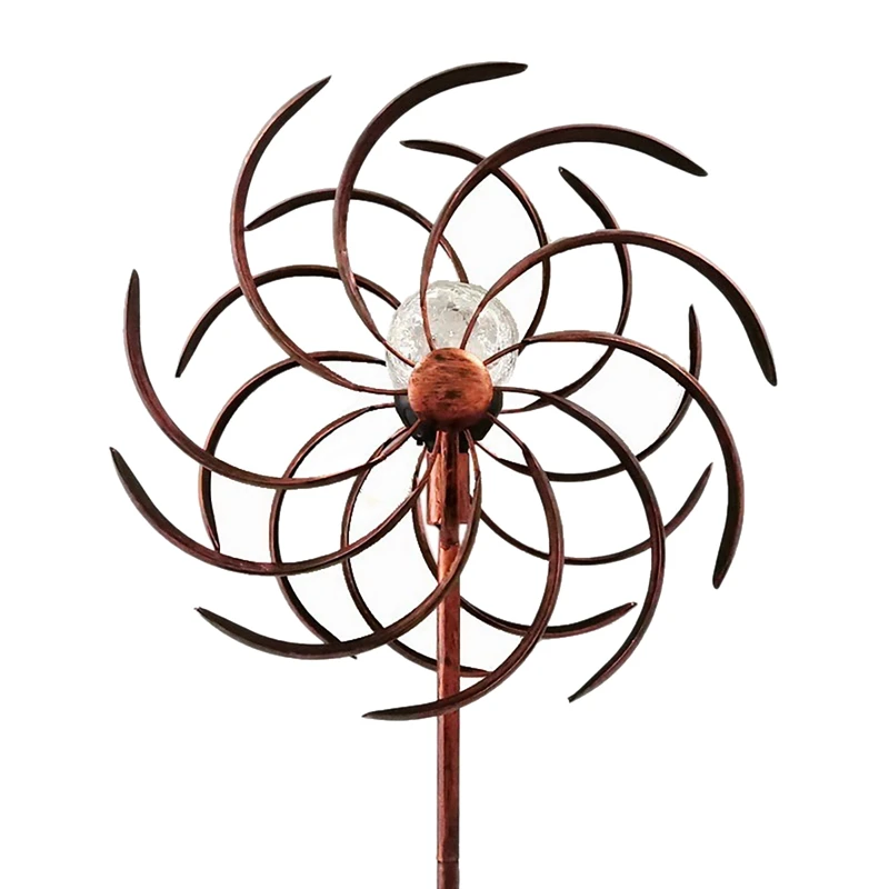 For Outdoor Park Courtyard Garden Grass Lawn Plug-In LED Light Solar Windmill Lawn Garden Decoration Wind Turntable A
For Outdoor Park Courtyard Garden Grass Lawn Plug-In LED Light Solar Windmill Lawn Garden Decoration Wind Turntable A