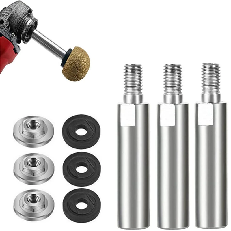 NEW-Angle Grinder Extension Connecting Rod,80mm M10 Threaded Extension Shaft,for Model 100 Angle Grinder,with Upper Platen
NEW-Angle Grinder Extension Connecting Rod,80mm M10 Threaded Extension Shaft,for Model 100 Angle Grinder,with Upper Platen