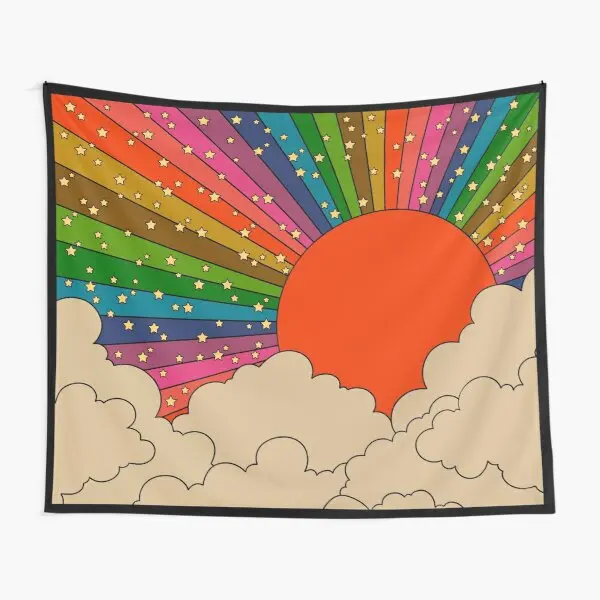 Rainbow 70S Sun Tapestry Home Travel Bedroom Decoration Wall Decor Art Hanging Blanket Living Room Towel Printed Mat Beautiful
Rainbow 70S Sun Tapestry Home Travel Bedroom Decoration Wall Decor Art Hanging Blanket Living Room Towel Printed Mat Beautiful