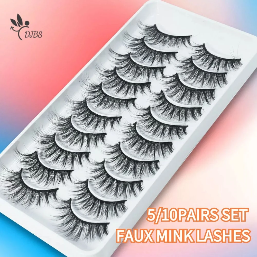 2022 New 5/10Pairs 3D Mink Lashes Bulk Faux Cils Extension Makeup Natural Dramatic Lashes Mink Lashes False Eyelashes Wholesale
2022 New 5/10Pairs 3D Mink Lashes Bulk Faux Cils Extension Makeup Natural Dramatic Lashes Mink Lashes False Eyelashes Wholesale