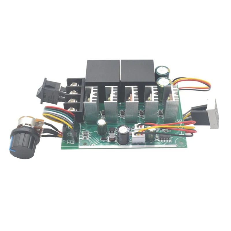 DC10-55V Motor Speed Controller Electric PWM Control Regulator With Reversible Switch Drive Module Input 60A 12V 24V
DC10-55V Motor Speed Controller Electric PWM Control Regulator With Reversible Switch Drive Module Input 60A 12V 24V