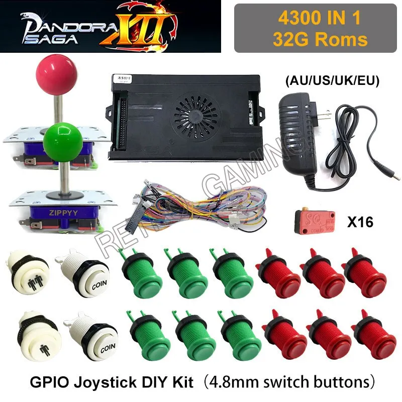 Новинка 4300 в 1 Pandora Сага Ретро аркадная игра 50 3D Игры Поддержка VGA/HMDI джойстик переключатель питания комплект с нажимными кнопками и кабелем
Новинка 4300 в 1 Pandora Сага Ретро аркадная игра 50 3D Игры Поддержка VGA/HMDI джойстик переключатель питания комплект с нажимными кнопками и кабелем