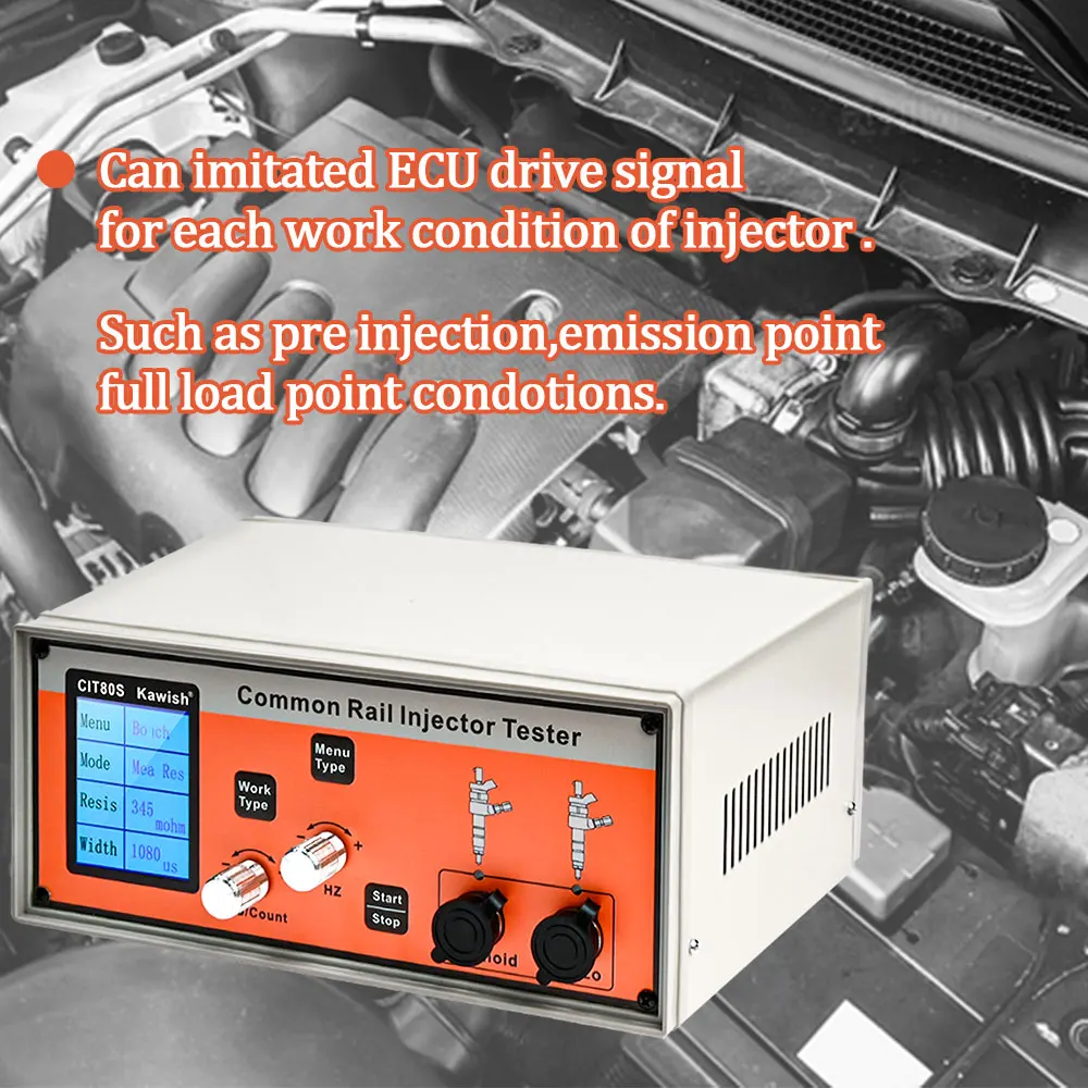 Тестер Дизельных Форсунок Common Rail CIT800/CIT80S 2025 Года С Программным Обеспечением V2.3 Для Электромагнитных Топливных ...
Тестер Дизельных Форсунок Common Rail CIT800/CIT80S 2025 Года С Программным Обеспечением V2.3 Для Электромагнитных Топливных ...