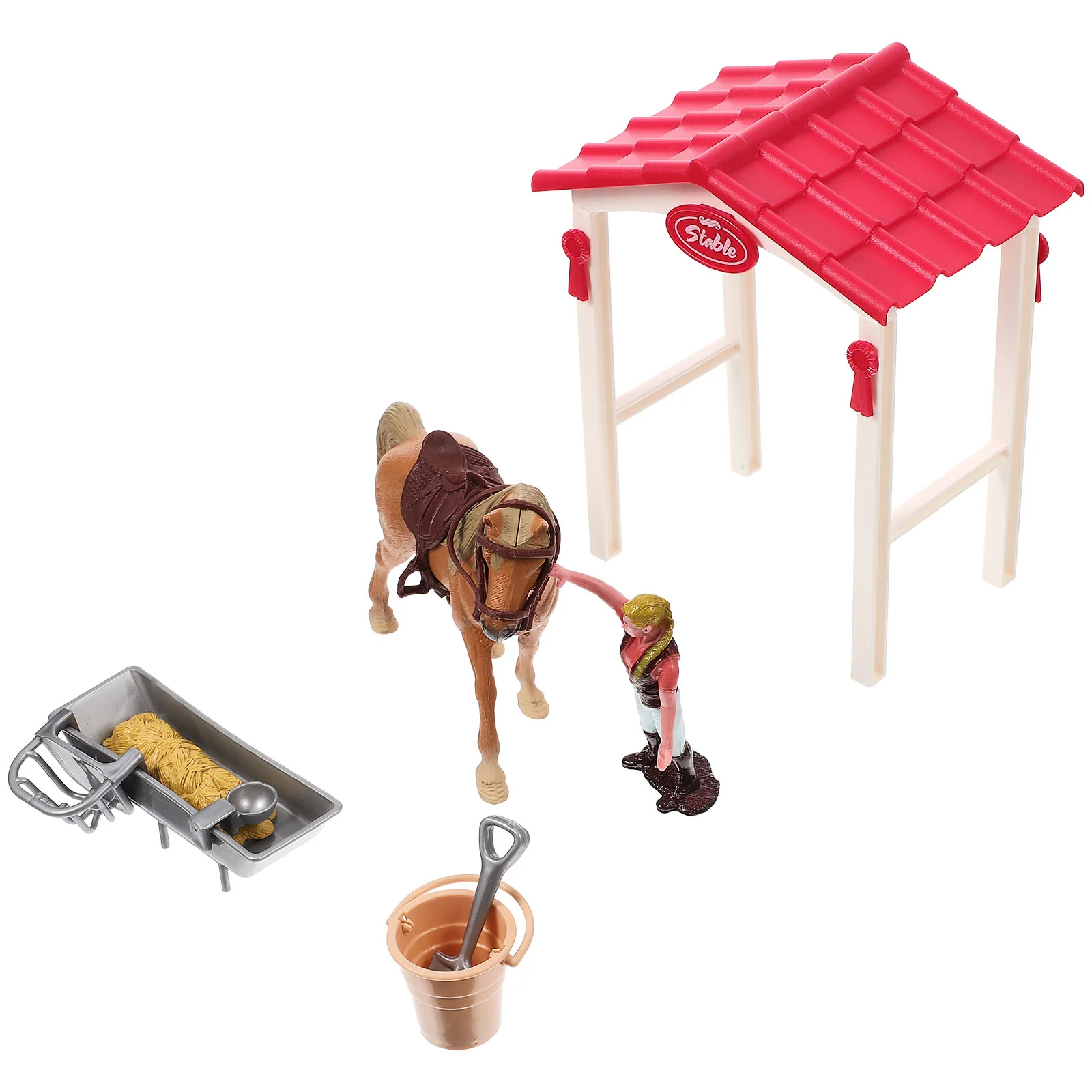 Toy Kids Children Horse Farm Plaything Education Sand Table Mini House Decor Toys Stable Fake
Toy Kids Children Horse Farm Plaything Education Sand Table Mini House Decor Toys Stable Fake