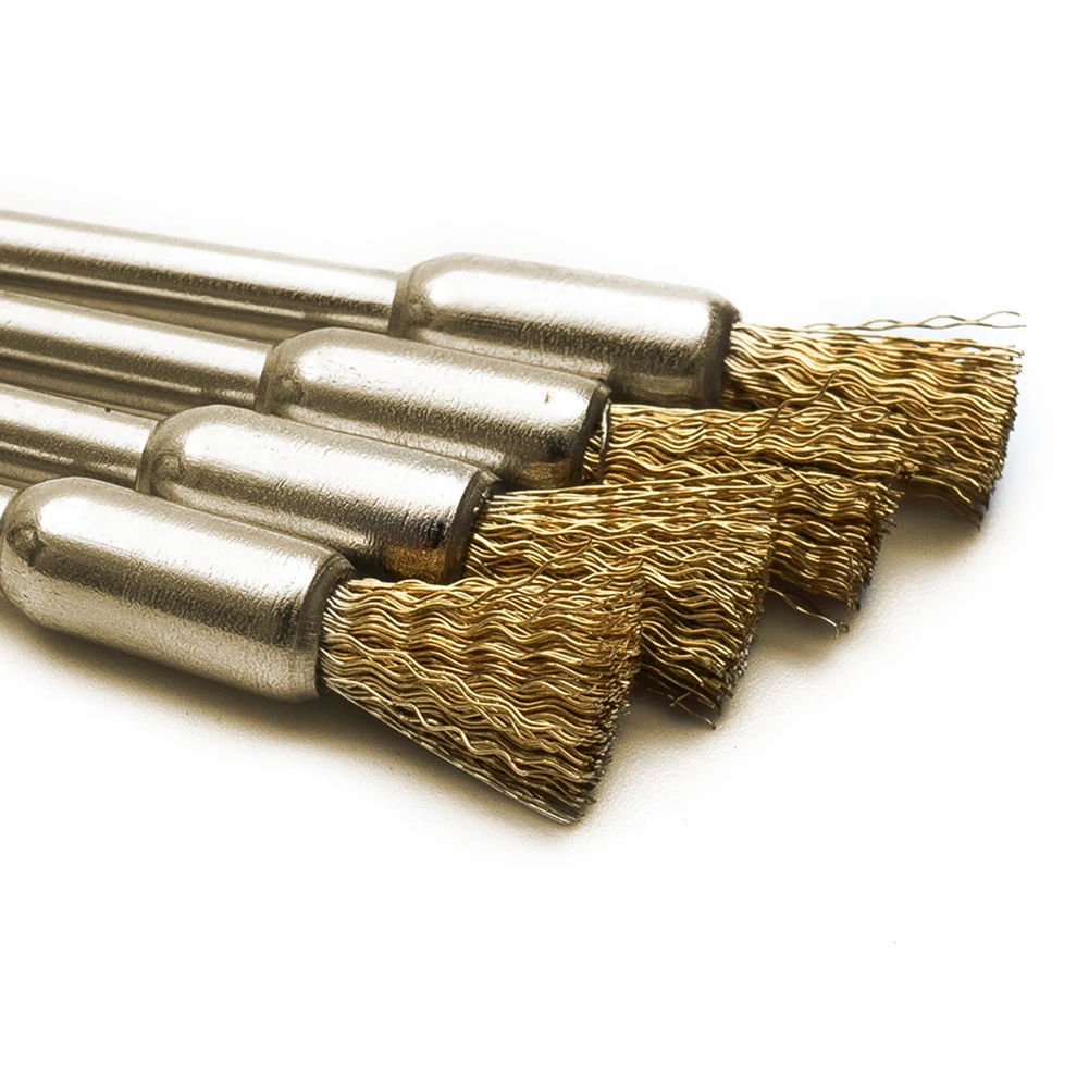 15Pcs 5mm Rotary Brass Wire Brushes Equipment Workshop Electric Replacement Pencil Polishing For Power Drill Tool
15Pcs 5mm Rotary Brass Wire Brushes Equipment Workshop Electric Replacement Pencil Polishing For Power Drill Tool