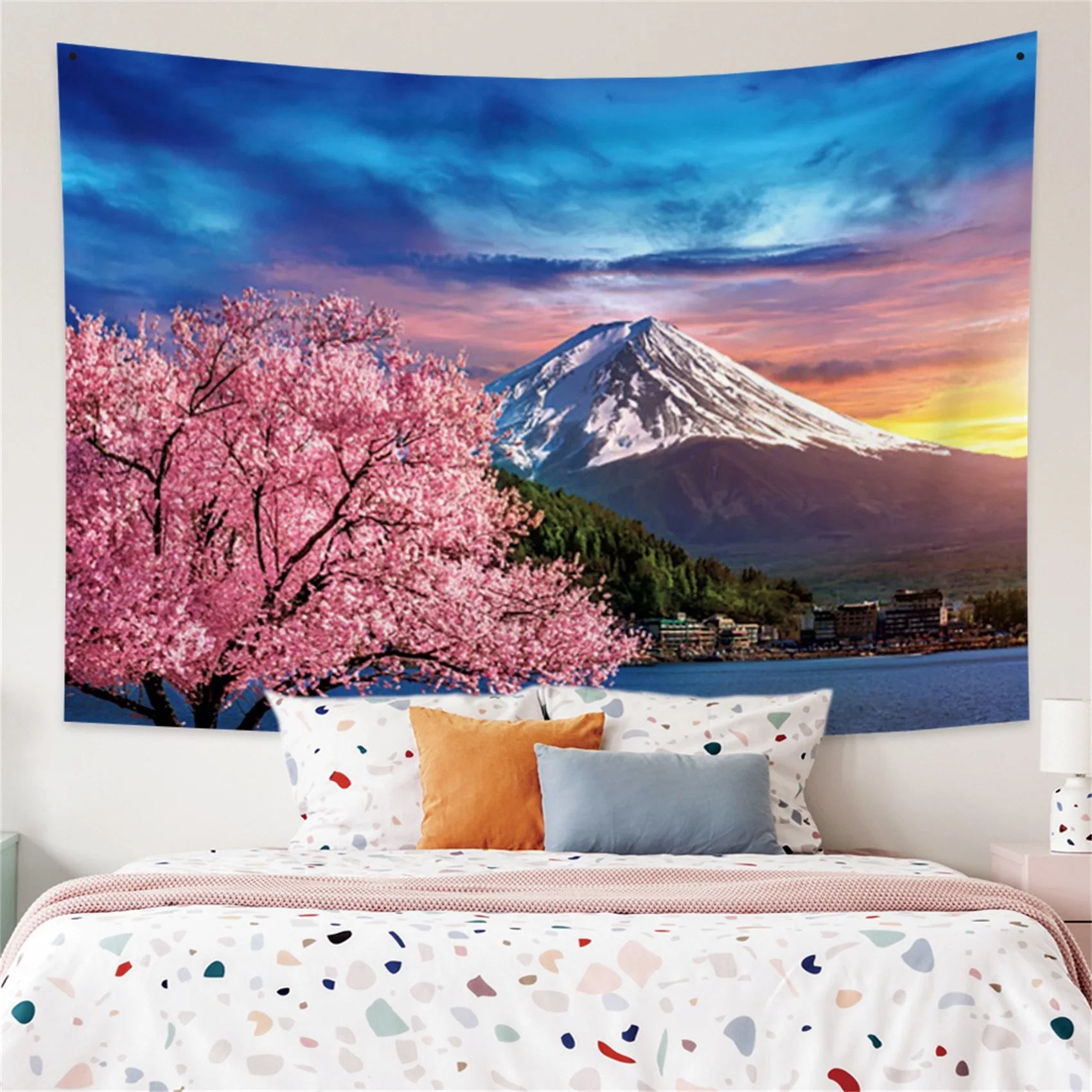 Tapestry ancient temple printing home decoration cherry blossom tapestry pink wall hanging home living room tapestry
Tapestry ancient temple printing home decoration cherry blossom tapestry pink wall hanging home living room tapestry