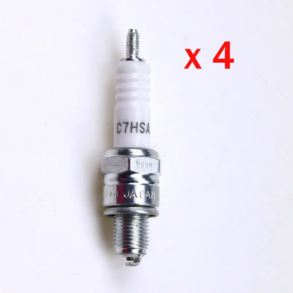 4x Spark Plug C7HSA 4629 for 50cc 110cc 150cc ATV Dirt Pit Bike Go Kart Buggy AU
4x Spark Plug C7HSA 4629 for 50cc 110cc 150cc ATV Dirt Pit Bike Go Kart Buggy AU