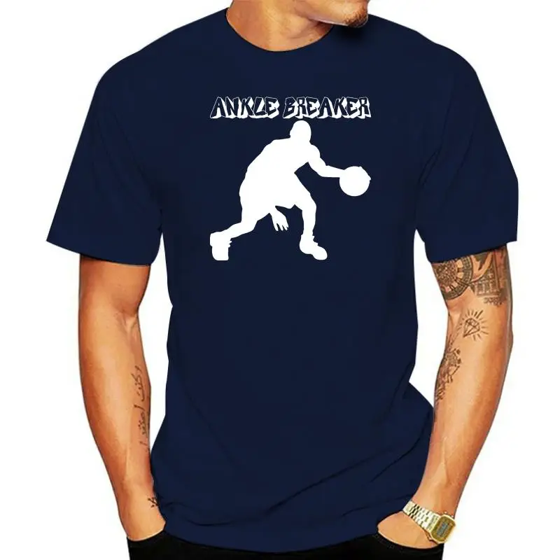

Men's 100% cotton crewneck Short Sleeve Comfortable T-shirt Ankle Basketball Print Multi-color T-shirt discount S-6XL
