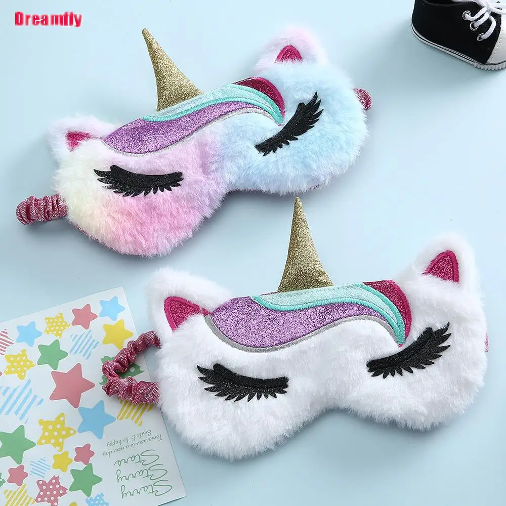 Unicorn Eye Mask Cartoon Sleeping Mask Plush Eye Shade Cover Eyeshade Suitable For Travel Home Party Gifts
Unicorn Eye Mask Cartoon Sleeping Mask Plush Eye Shade Cover Eyeshade Suitable For Travel Home Party Gifts