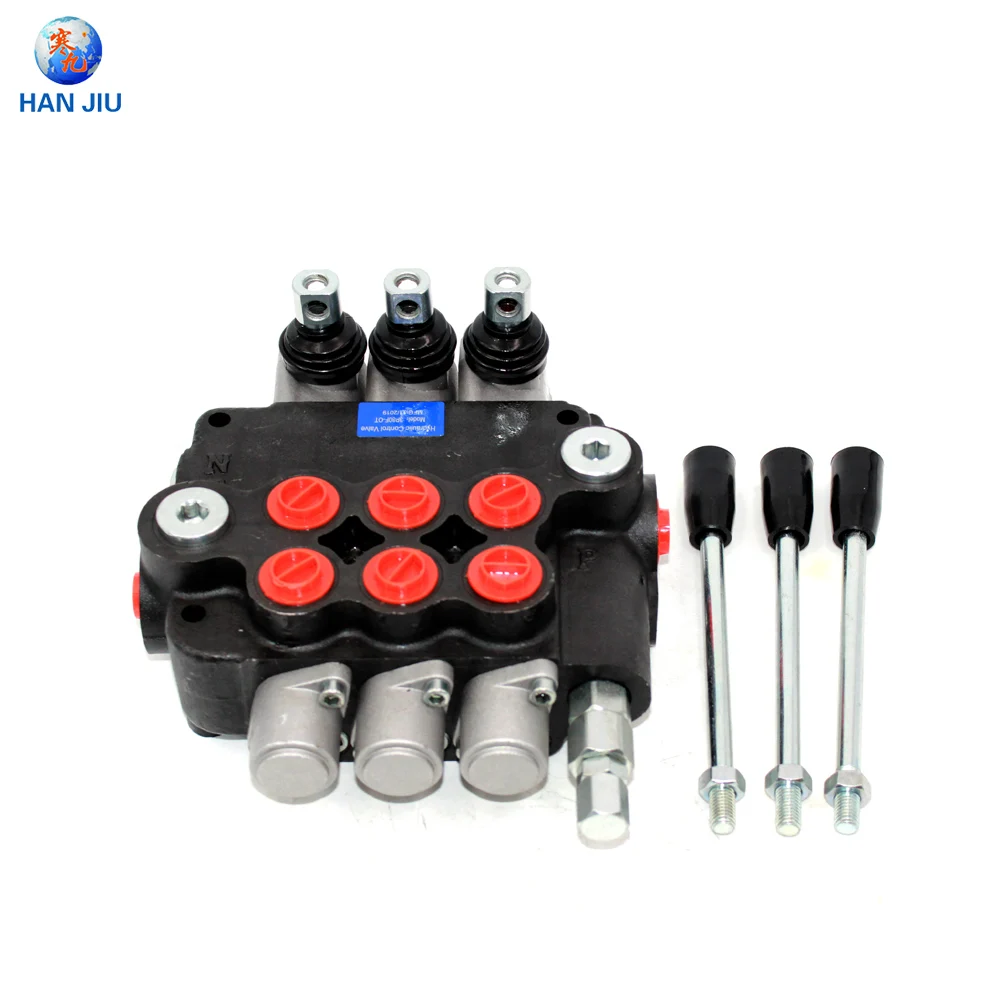 Моноблочный направленный управляющий клапан 3P80, Двойное действие, возврат пружины
Моноблочный направленный управляющий клапан 3P80, Двойное действие, возврат пружины