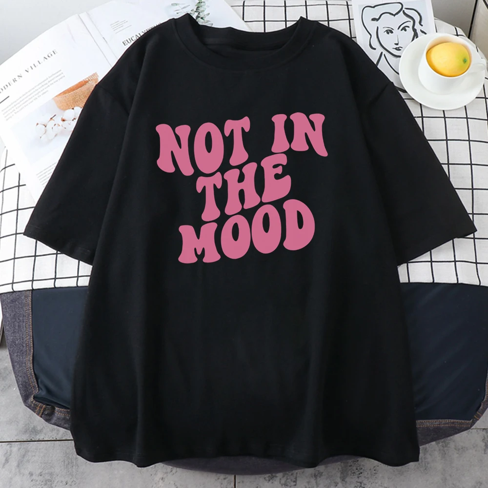 Not In The Mood Print Women T-Shirt Casual Sport Short Sleeve Breathable Summer Tee Clothes Kawaii Vintage Street T Shirt Female
Not In The Mood Print Women T-Shirt Casual Sport Short Sleeve Breathable Summer Tee Clothes Kawaii Vintage Street T Shirt Female