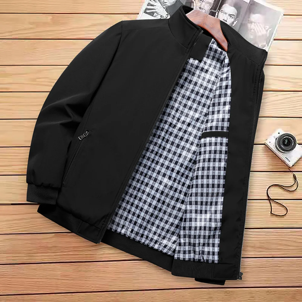 2023 New Casual Jacket Men's Fall Coats Business Daily Lightweight Jackets Men Streetwear Fashion Solid Color Plus Size
2023 New Casual Jacket Men's Fall Coats Business Daily Lightweight Jackets Men Streetwear Fashion Solid Color Plus Size