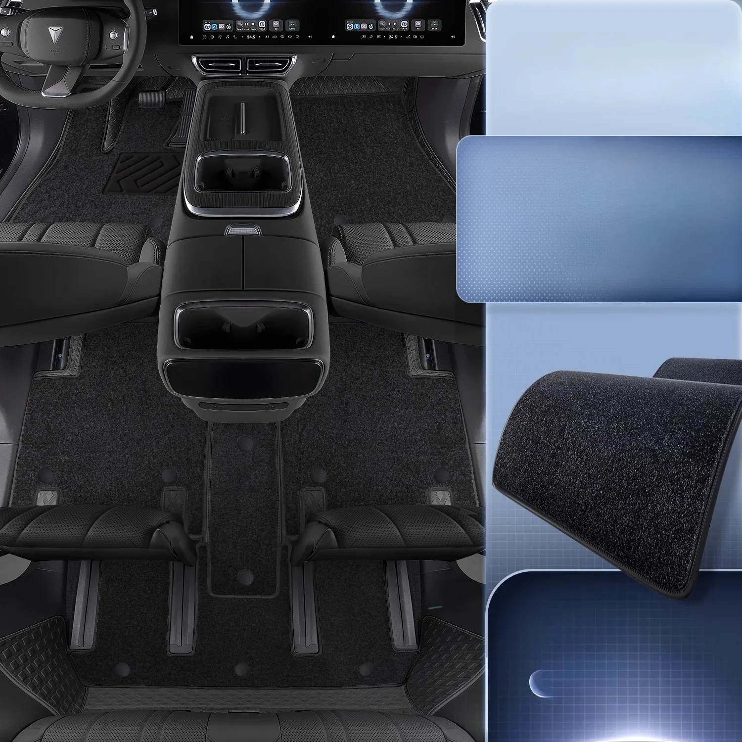 Автомобильный коврик Changan Deepal S09 2025, водонепроницаемый и многослойный аксессуар с полным объемным звуком, поверхность ковра, мягкая авиационная сумка на 360°
Автомобильный коврик Changan Deepal S09 2025, водонепроницаемый и многослойный аксессуар с полным объемным звуком, поверхность ковра, мягкая авиационная сумка на 360°