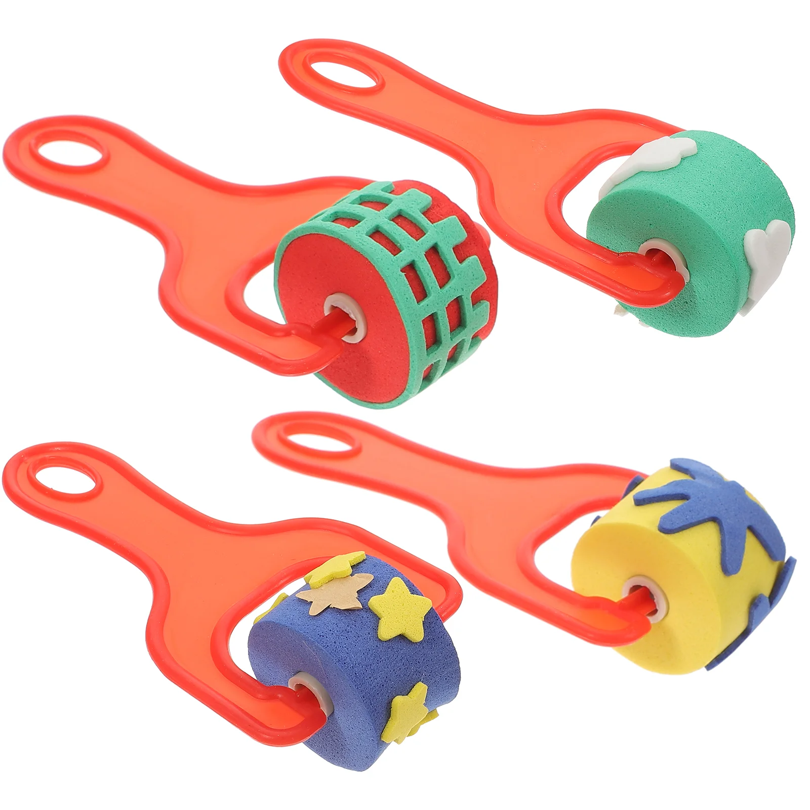 4 Pcs Drawing Tool Wheel Seal Child Baby Tools Kids DIY Painting Pp Pattern Roller
4 Pcs Drawing Tool Wheel Seal Child Baby Tools Kids DIY Painting Pp Pattern Roller