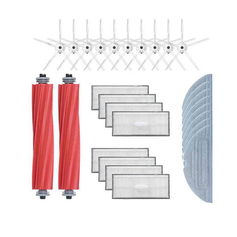 Main Roll Brush Mop Rag Hepa Filter Side Brush For Xiaomi Roborock S7 T7S Plus Vacuum Cleaner Spare Accessories Parts
Main Roll Brush Mop Rag Hepa Filter Side Brush For Xiaomi Roborock S7 T7S Plus Vacuum Cleaner Spare Accessories Parts