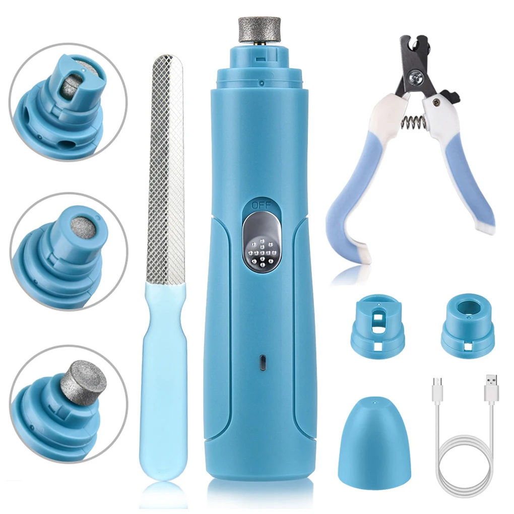 Electric Pet Nail Clippers Plastic Gear Adjustable Low Noise Battery Operated 350mAh 5V Salon Pets Trimmer with File
Electric Pet Nail Clippers Plastic Gear Adjustable Low Noise Battery Operated 350mAh 5V Salon Pets Trimmer with File
