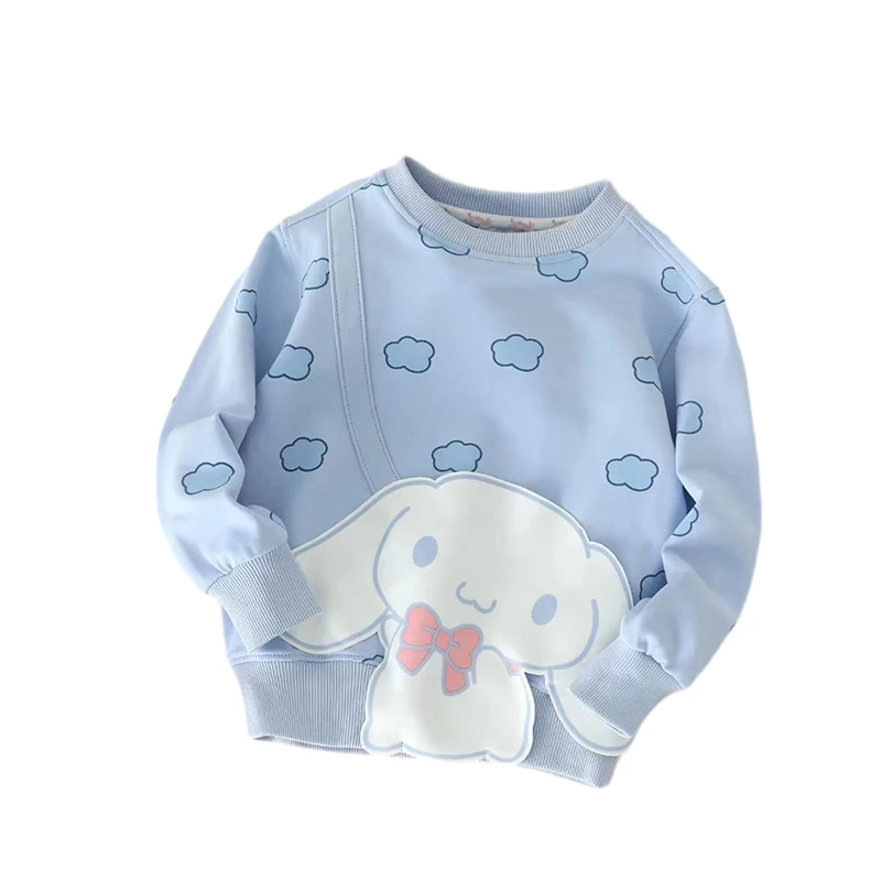 Sanrio Cartoon Small and Medium Children's Sweatshirt Animation Cinnamoroll Autumn and Winter New Style Children's Clothing Tops
Sanrio Cartoon Small and Medium Children's Sweatshirt Animation Cinnamoroll Autumn and Winter New Style Children's Clothing Tops