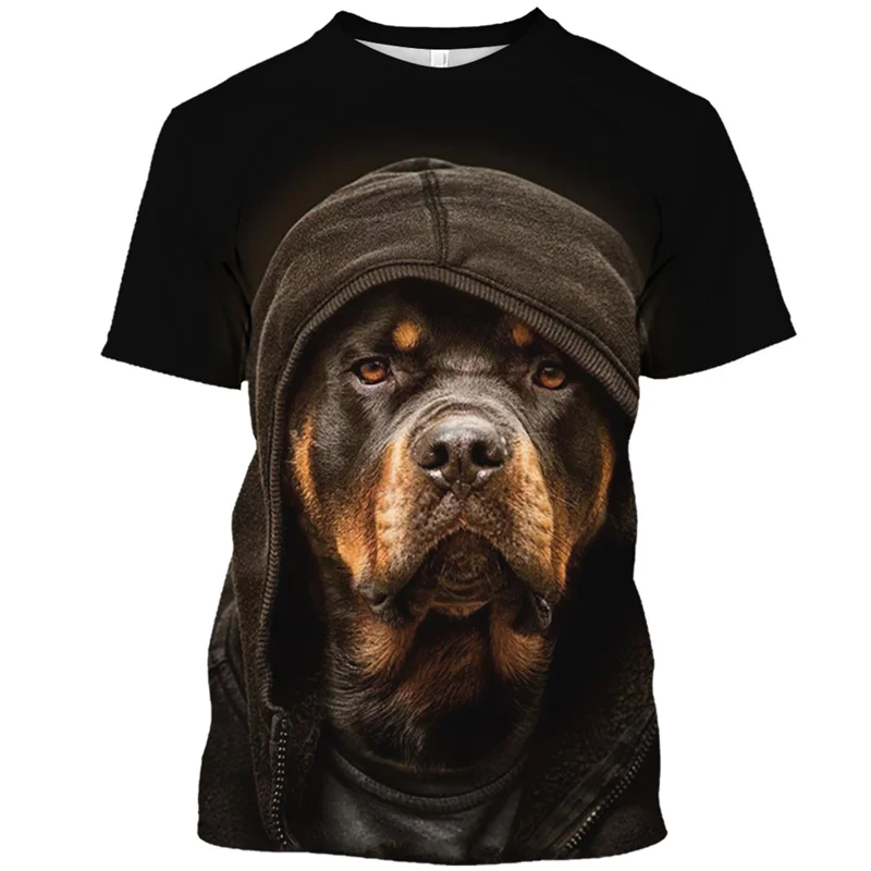Summer Fashion Crew Neck Short Sleeve Animal Pattern T-Shirts Hip Hop Style Daily Leisure Clothing Top Breathable Fibre Material
Summer Fashion Crew Neck Short Sleeve Animal Pattern T-Shirts Hip Hop Style Daily Leisure Clothing Top Breathable Fibre Material