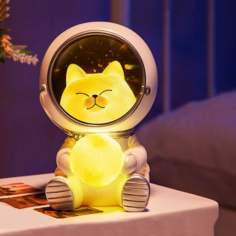 Pet Astronaut Night Light Creative Cute Galaxy Guardian Personality Bedroom Decoration Lights Star Lamp Kids Toys Birthday Gift
Pet Astronaut Night Light Creative Cute Galaxy Guardian Personality Bedroom Decoration Lights Star Lamp Kids Toys Birthday Gift