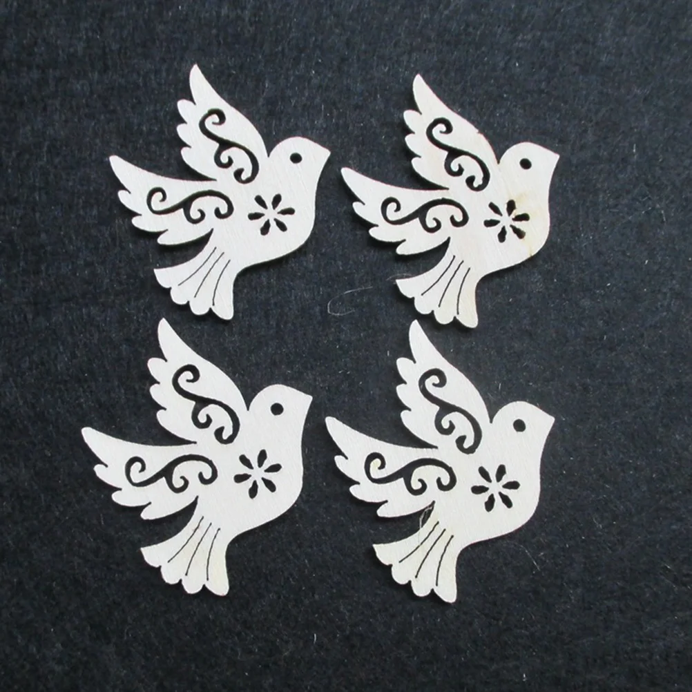 

Wood Wooden Slices Pieces Craft Dove Cutouts Cutout Embellishments Embellishment Birds Shapes Bird Unfinished Animals