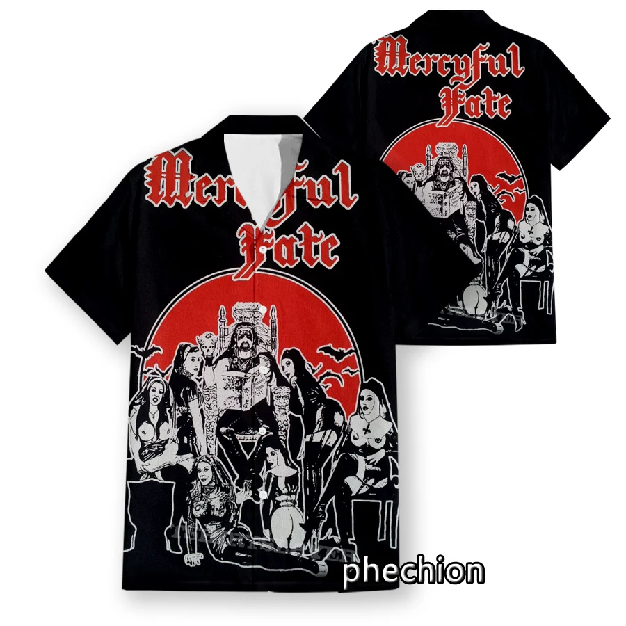 phechion Summer Mens Short Sleeve Beach Shirts Casual Mercyful Fate King Diamond 3D Print Shirts Size S-6XL Fashion Men Tops U20
phechion Summer Mens Short Sleeve Beach Shirts Casual Mercyful Fate King Diamond 3D Print Shirts Size S-6XL Fashion Men Tops U20
