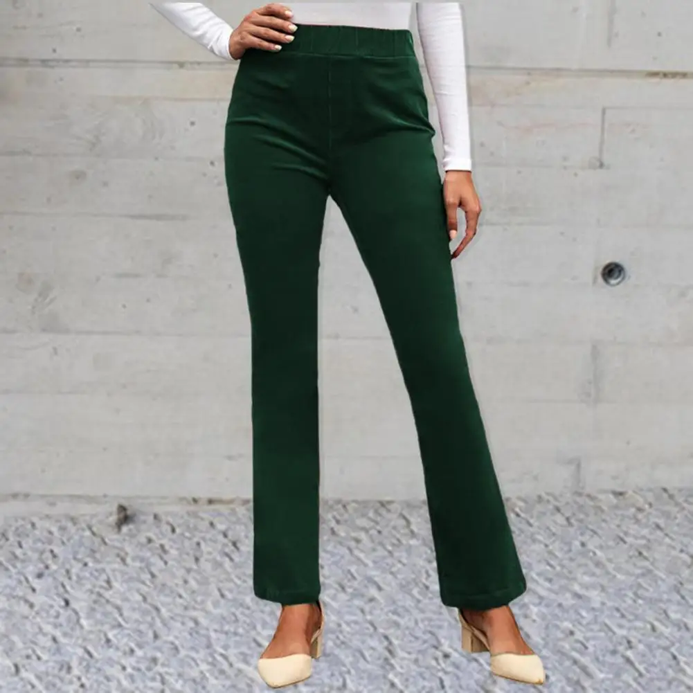 Fashion Bell Bottom Pants High Waisted Corduroy Flared Pants Fall Winter Ladies Thick Wide Leg Pants
Fashion Bell Bottom Pants High Waisted Corduroy Flared Pants Fall Winter Ladies Thick Wide Leg Pants