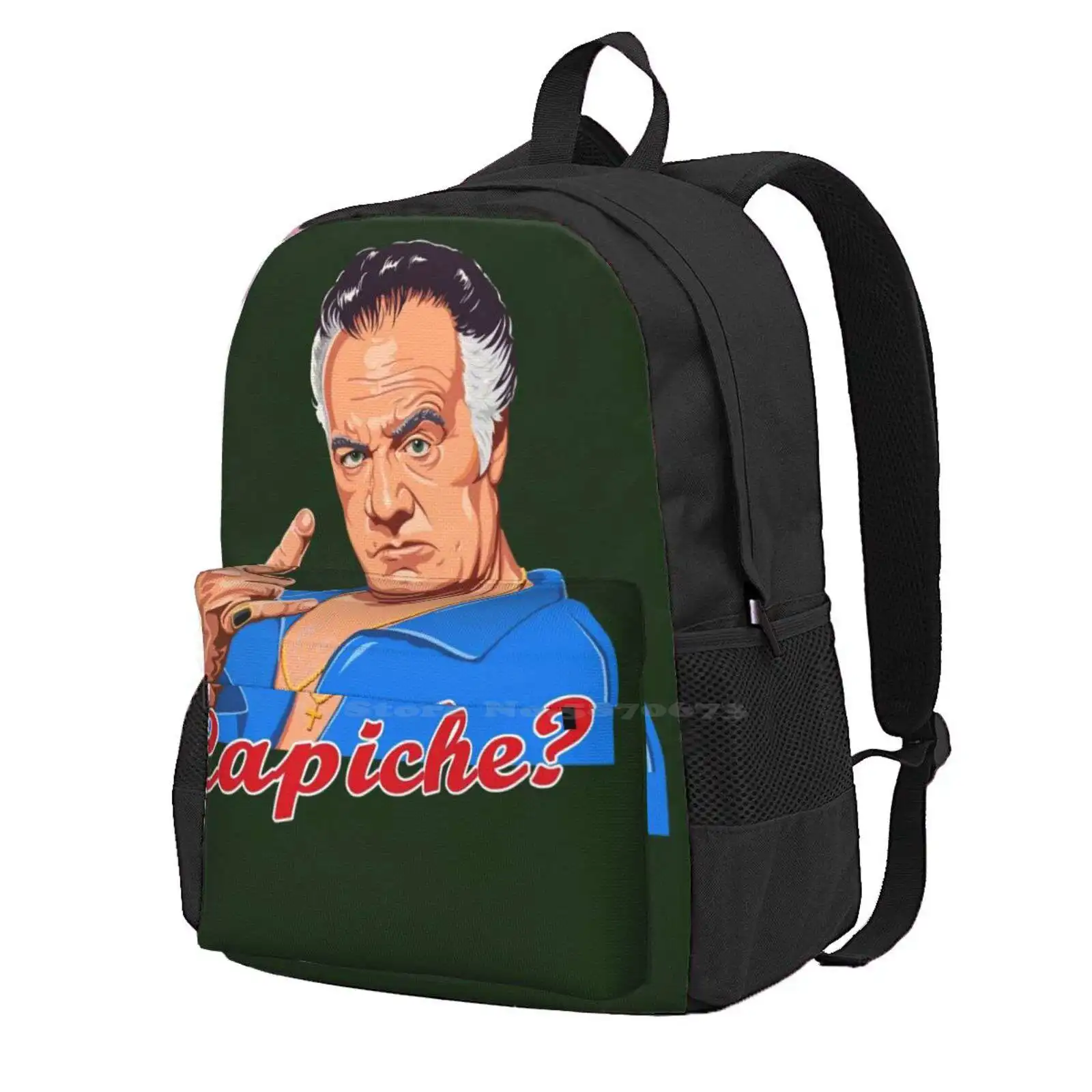 

Gualtieri Capiche Design New Arrivals Unisex Bags Student Bag Backpack Gualtieri Capiche Sopranos Tony Sirrico Walnuts