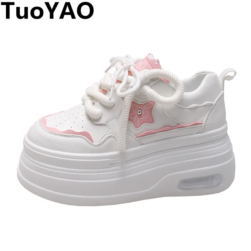 Женские массивные кроссовки, кожаная обувь на толстой подошве, Вулканизированная подошва, дышащие, повседневные, для осени, 8 см
Женские массивные кроссовки, кожаная обувь на толстой подошве, Вулканизированная подошва, дышащие, повседневные, для осени, 8 см