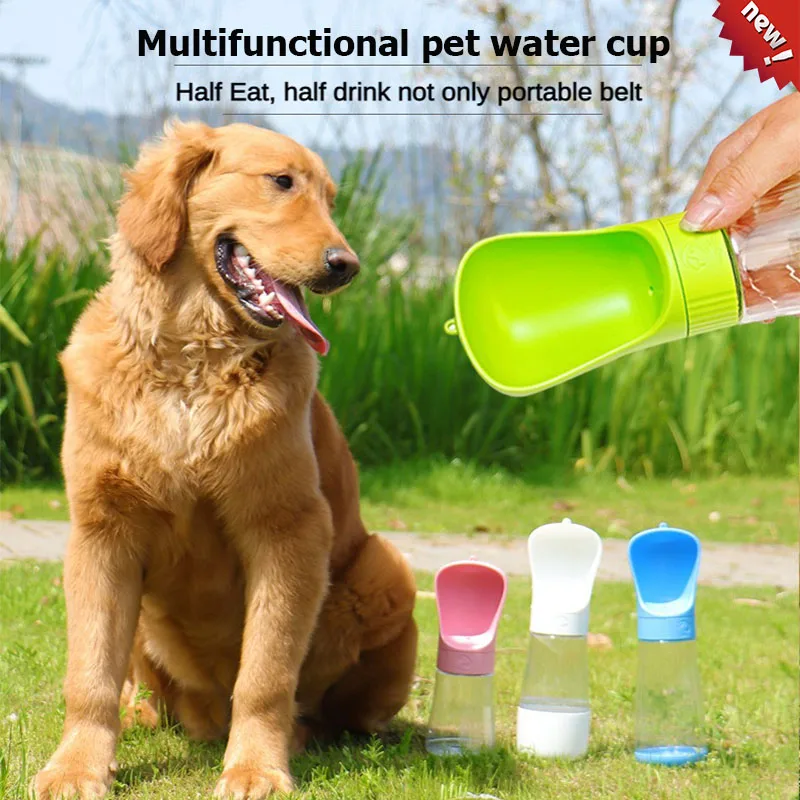Portable Dog Water Bottle Food and Water Container For Dogs Pets Outdoor Walking Travel Drinking Feeder Bowl Pet Dog Supplies
Portable Dog Water Bottle Food and Water Container For Dogs Pets Outdoor Walking Travel Drinking Feeder Bowl Pet Dog Supplies