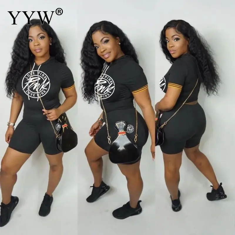 New Foreign Trade Nightclub Europe And The United States Two-Piece Women'S Short-Sleeved Hoodie 2-Piece Suit Shorts Sets
New Foreign Trade Nightclub Europe And The United States Two-Piece Women'S Short-Sleeved Hoodie 2-Piece Suit Shorts Sets