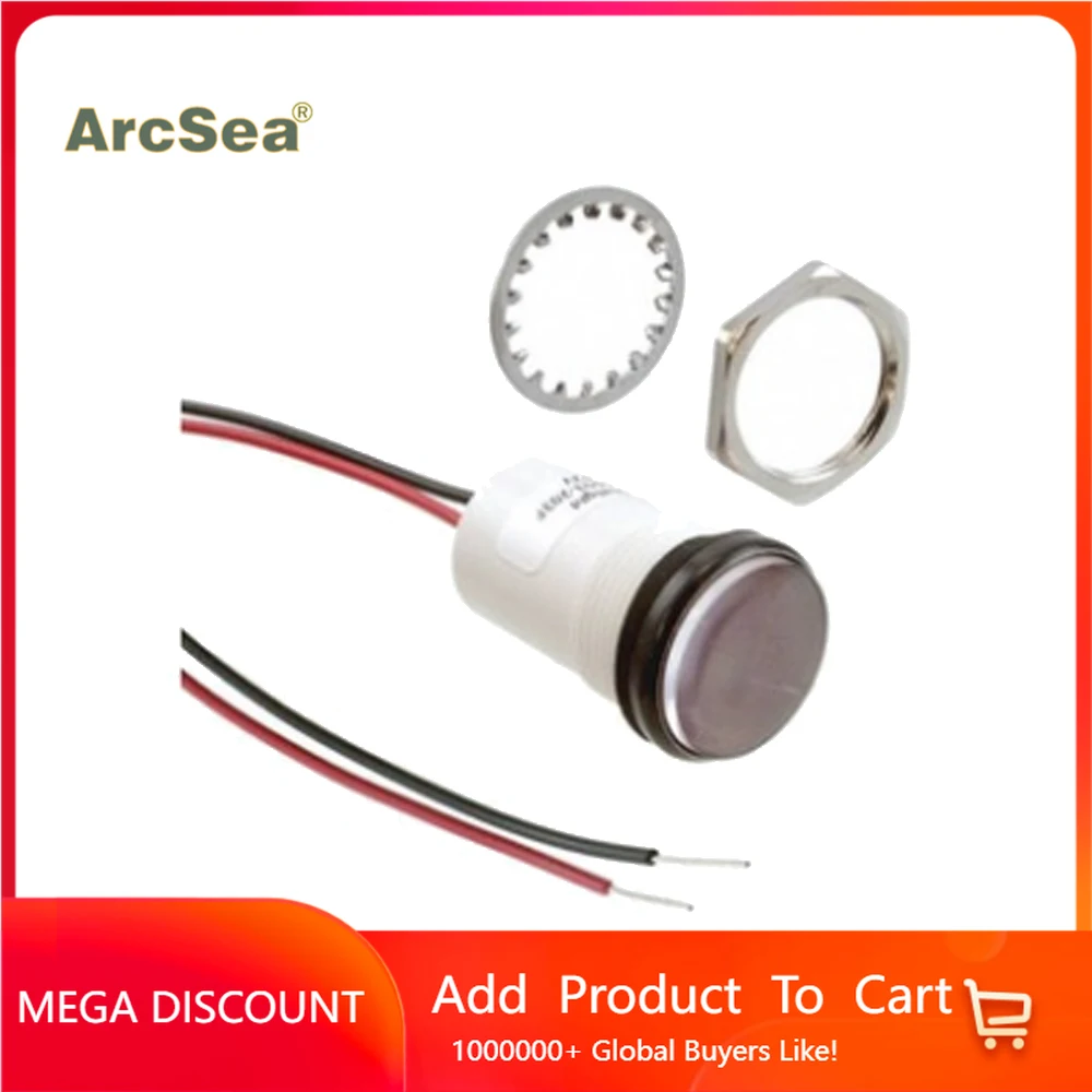 5571503203F LED Panel Indicator Red - - 12V 20mA Wire Leads - 0.50" (12.70mm)
5571503203F LED Panel Indicator Red - - 12V 20mA Wire Leads - 0.50" (12.70mm)