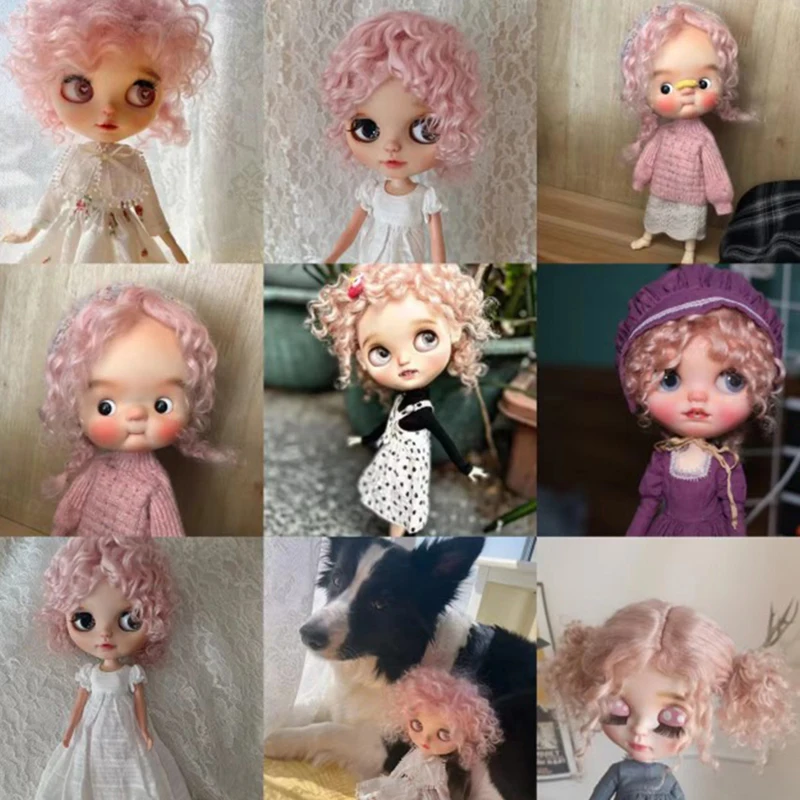 Blythe BJD кукла, мохеровые аксессуары, игрушки для девочек, маленькие вьющиеся волосы, корейский стиль, взрывная голова, парики Blythe
Blythe BJD кукла, мохеровые аксессуары, игрушки для девочек, маленькие вьющиеся волосы, корейский стиль, взрывная голова, парики Blythe