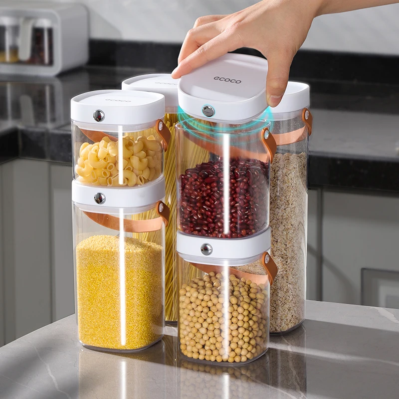 ECOCO Kitchen Fridge Airtight Food Storage Containers with Lid Transparent Refrigerator Organizer Boxes Plastic Spaghetti Jars
ECOCO Kitchen Fridge Airtight Food Storage Containers with Lid Transparent Refrigerator Organizer Boxes Plastic Spaghetti Jars