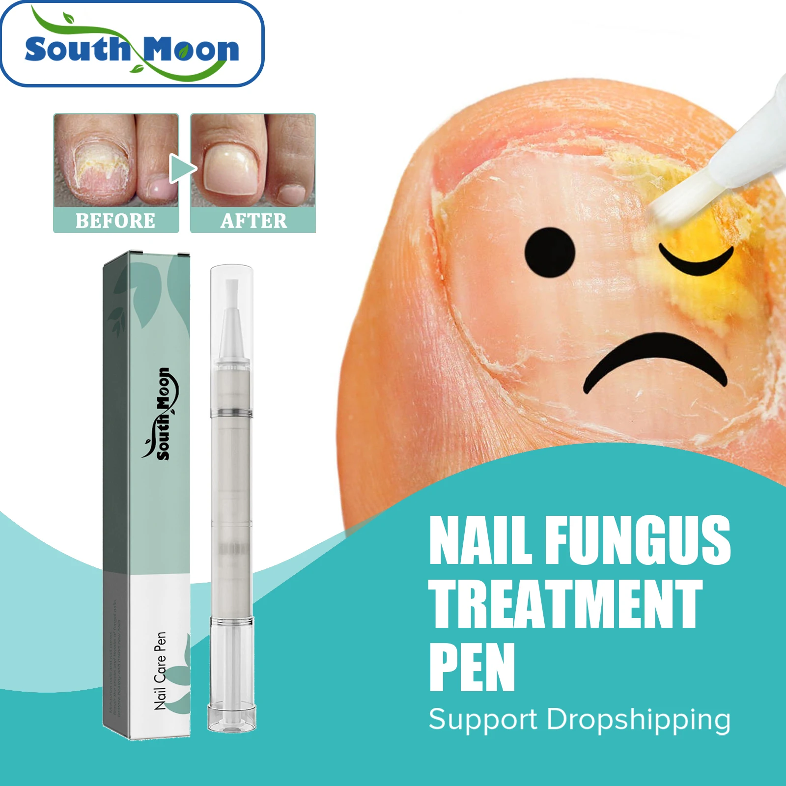 South Moon Nail Fungal Treatment Essence Pen Soften Polish Cuticle Nail Nutrition Oil Onychomycosis Anti Fungus Removal Gel 1pcs
South Moon Nail Fungal Treatment Essence Pen Soften Polish Cuticle Nail Nutrition Oil Onychomycosis Anti Fungus Removal Gel 1pcs
