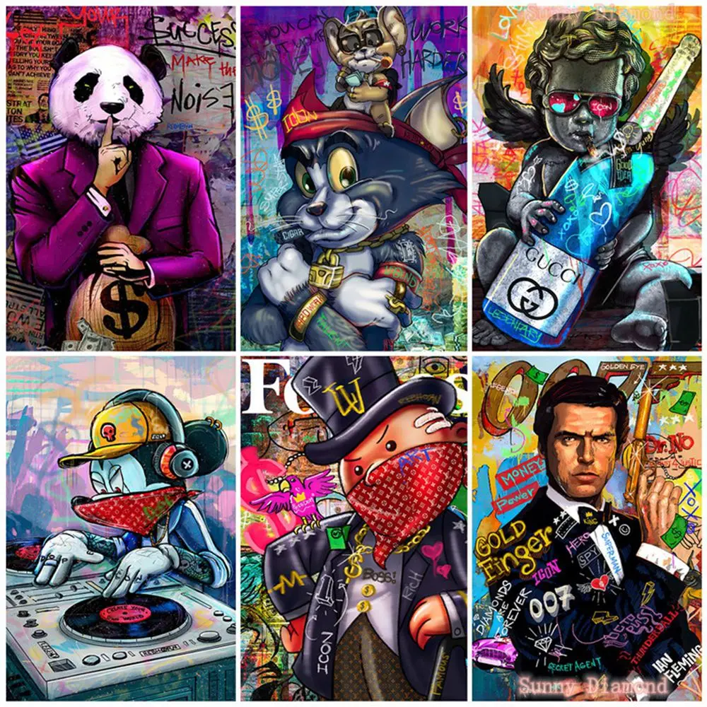 Doodle Cute Panda Diamond Painting Little Boy Poster Cross Stitch Kit 5D DIY Full Drill Wall Art Mosic Embroidery Home Decor New
Doodle Cute Panda Diamond Painting Little Boy Poster Cross Stitch Kit 5D DIY Full Drill Wall Art Mosic Embroidery Home Decor New